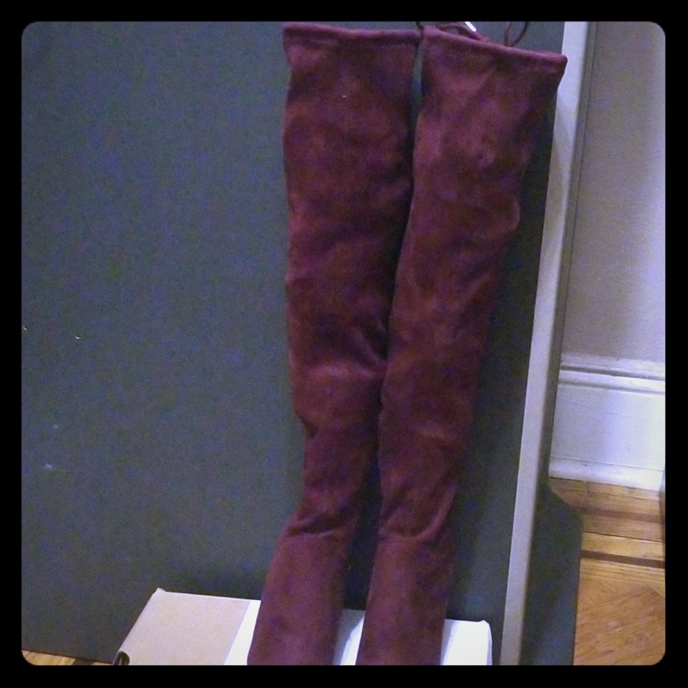 Culkin -call it spring burgundy long boots